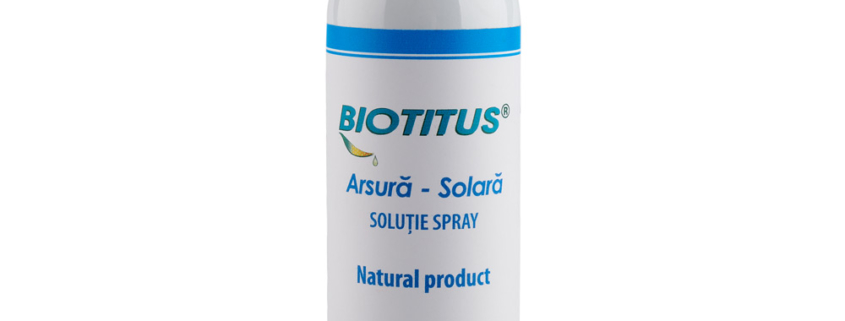 BIOTITUS® Arsură Solară - Soluție spray 75ml