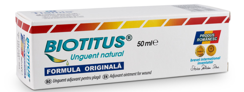 Unguent BIOTITUS® Formula Originală Tub 50ml Tratamentul piciorului diabetic