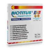 Unguent BIOTITUS® Formula Originală -Compresă impregnată 10x10cm