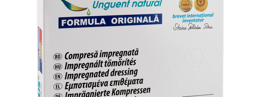 Unguent BIOTITUS® Formula Originală -Compresă impregnată 10x10cm